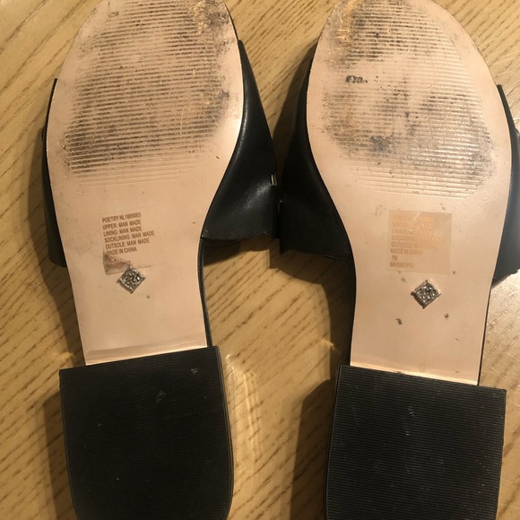 Nanette Lepore Black slip on mules size 7 - Picture 6 of 7